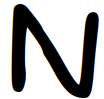 Letter N